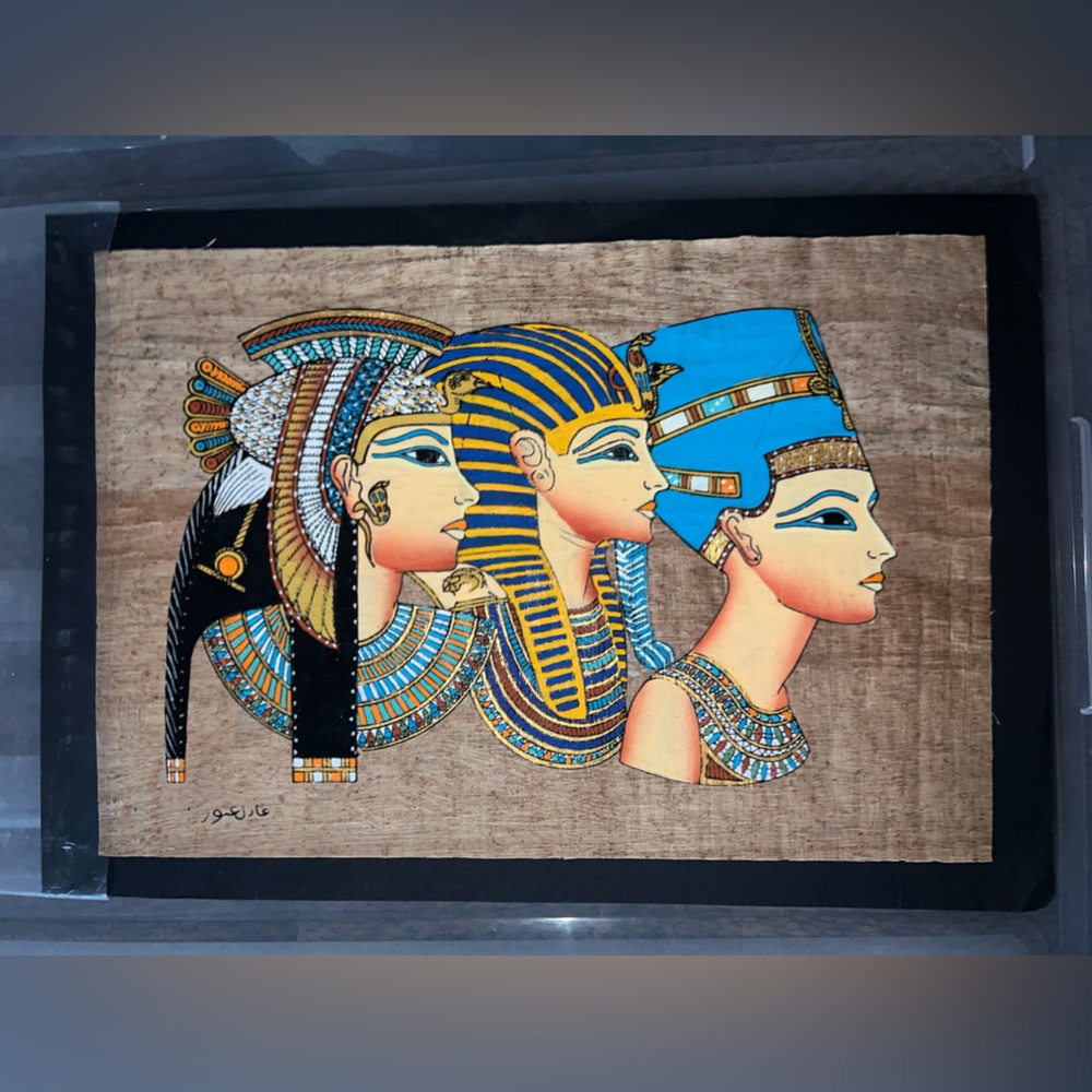 Authentic Papyrus Egyptian Handmade Painting